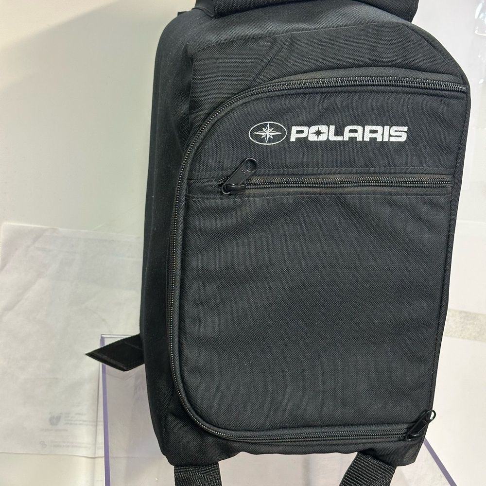Polaris Black utv storage bag Velcro on where u want it lots of storage space